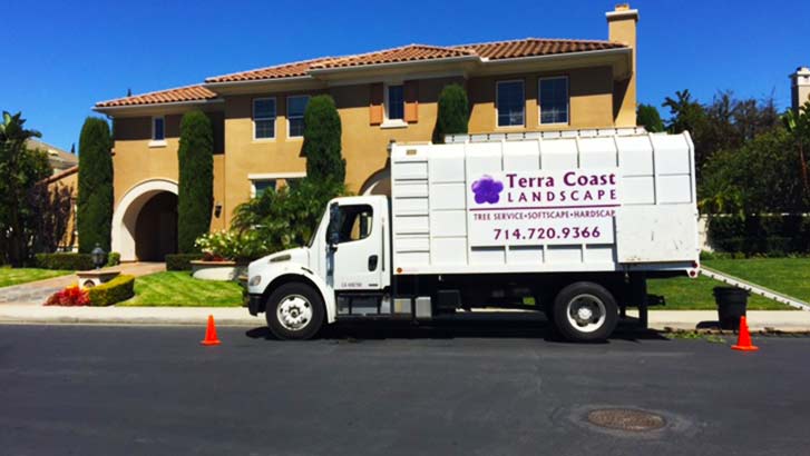 Our Landscaping Trucks-Terra Coast Landscape